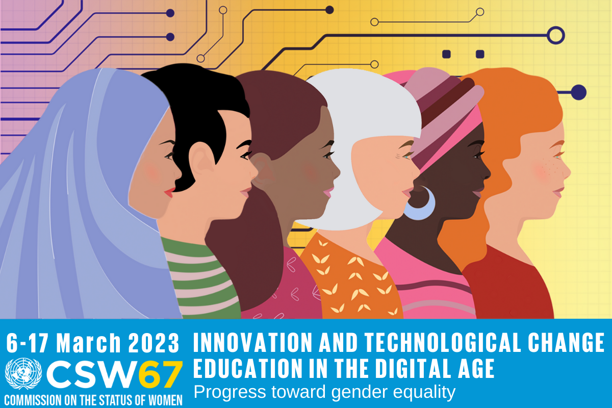 — Kvinnekommisjonens fokus i år på å tette kjønnsforskjeller innen teknologi og innovasjon kunne ikke vært mer betimelig. Nå som teknologien raser fremover, blir kvinner og jenter etterlatt, sier FNs generalsekretær António Guterres. Photo: FNs Kvinnekommisjon.